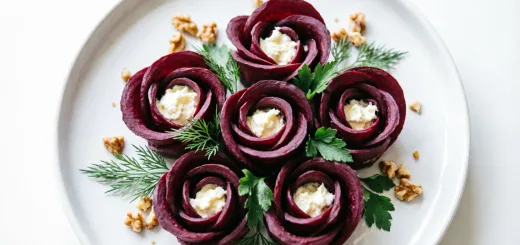 Свекольные розы: самая вкусная закуска к любому праздничному столу — готовим просто и красиво