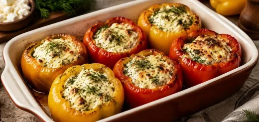 Без мяса и риса: фаршированные перцы по-болгарски — нежная начинка на основе яиц