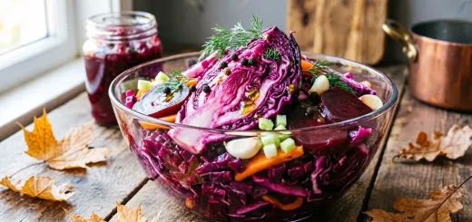 Проще некуда: капуста со свеклой за 5 дней — цвет остается, вкус сражает