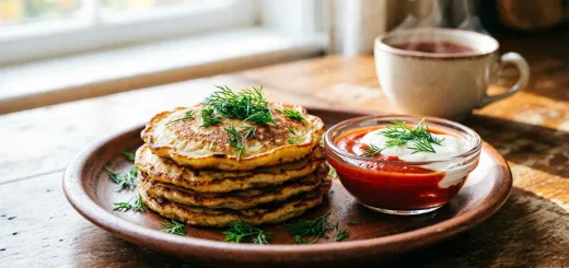 Не драники и не зразы — тру картошку и смешиваю с молоком: картофельные блины, да еще и со свежим томатным соусом